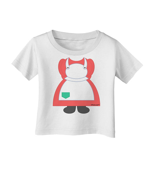 Mrs Santa Claus Character Body Christmas Infant T-Shirt-Infant T-Shirt-TooLoud-White-06-Months-Davson Sales