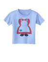 Mrs Santa Claus Character Body Christmas Toddler T-Shirt-Toddler T-Shirt-TooLoud-Aquatic-Blue-2T-Davson Sales