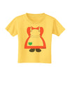 Mrs Santa Claus Character Body Christmas Toddler T-Shirt-Toddler T-Shirt-TooLoud-Yellow-2T-Davson Sales