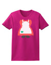 Mrs Santa Claus Character Body Christmas Womens Dark T-Shirt-TooLoud-Hot-Pink-Small-Davson Sales