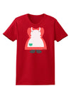 Mrs Santa Claus Character Body Christmas Womens Dark T-Shirt-TooLoud-Red-X-Small-Davson Sales