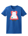 Mrs Santa Claus Character Body Christmas Womens Dark T-Shirt-TooLoud-Royal-Blue-X-Small-Davson Sales