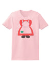 Mrs Santa Claus Character Body Christmas Womens T-Shirt-Womens T-Shirt-TooLoud-PalePink-X-Small-Davson Sales