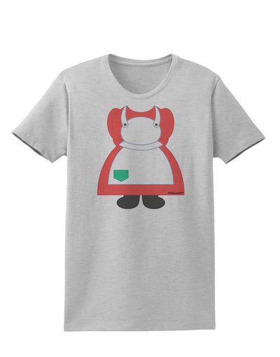 Mrs Santa Claus Character Body Christmas Womens T-Shirt-Womens T-Shirt-TooLoud-AshGray-X-Small-Davson Sales