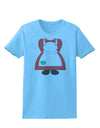 Mrs Santa Claus Character Body Christmas Womens T-Shirt-Womens T-Shirt-TooLoud-Aquatic-Blue-X-Small-Davson Sales