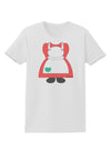 Mrs Santa Claus Character Body Christmas Womens T-Shirt-Womens T-Shirt-TooLoud-White-X-Small-Davson Sales