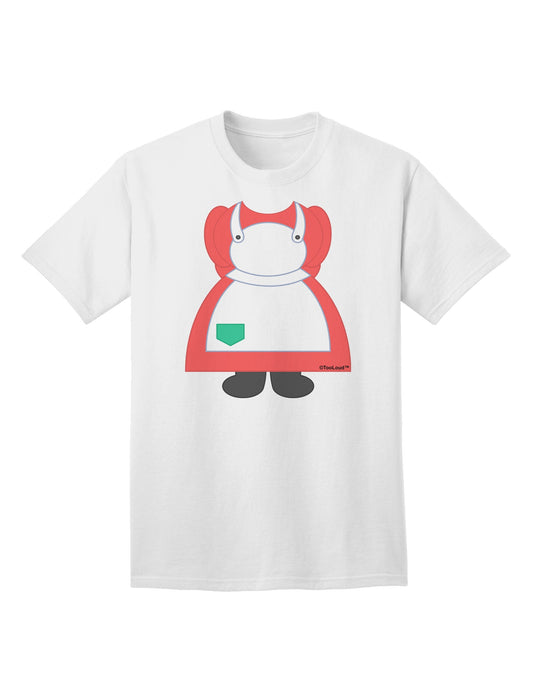 Mrs. Santa Claus Character Body - Premium Christmas Adult T-Shirt Collection-Mens T-shirts-TooLoud-White-Small-Davson Sales