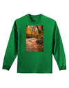 Mt Shavano Colorado Adult Long Sleeve Dark T-Shirt-TooLoud-Kelly-Green-Small-Davson Sales