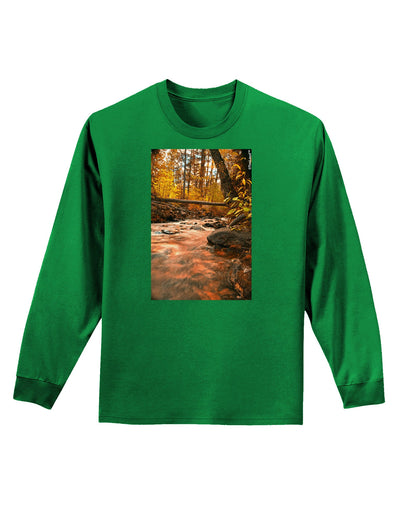 Mt Shavano Colorado Adult Long Sleeve Dark T-Shirt-TooLoud-Kelly-Green-Small-Davson Sales