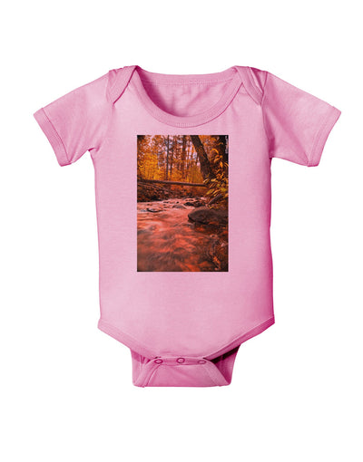 Mt Shavano Colorado Baby Romper Bodysuit-Baby Romper-TooLoud-Pink-06-Months-Davson Sales