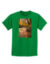 Mt Shavano Colorado Childrens Dark T-Shirt-Childrens T-Shirt-TooLoud-Kelly-Green-X-Small-Davson Sales