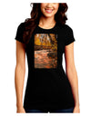 Mt Shavano Colorado Juniors Crew Dark T-Shirt-T-Shirts Juniors Tops-TooLoud-Black-Juniors Fitted Small-Davson Sales