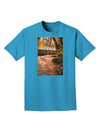 Mt Shavano Colorado Text Adult Dark T-Shirt-Mens T-Shirt-TooLoud-Turquoise-Small-Davson Sales