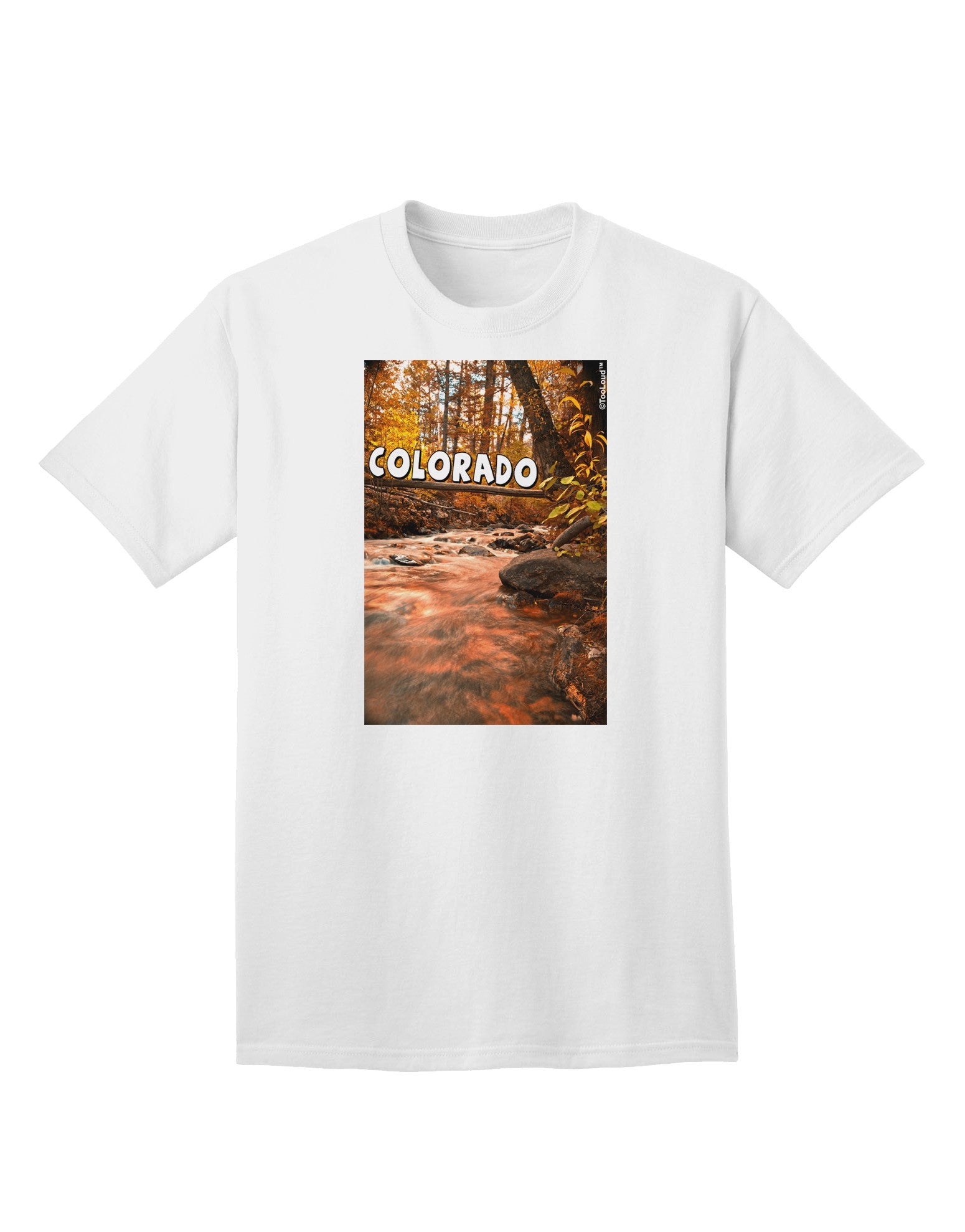 Mt Shavano Colorado Text Adult T-Shirt-Mens T-Shirt-TooLoud-White-Small-Davson Sales