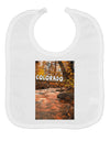 Mt Shavano Colorado Text Baby Bib