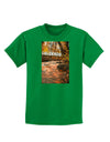 Mt Shavano Colorado Text Childrens Dark T-Shirt-Childrens T-Shirt-TooLoud-Kelly-Green-X-Small-Davson Sales