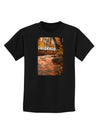 Mt Shavano Colorado Text Childrens Dark T-Shirt-Childrens T-Shirt-TooLoud-Black-X-Small-Davson Sales