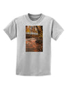 Mt Shavano Colorado Text Childrens T-Shirt-Childrens T-Shirt-TooLoud-AshGray-X-Small-Davson Sales