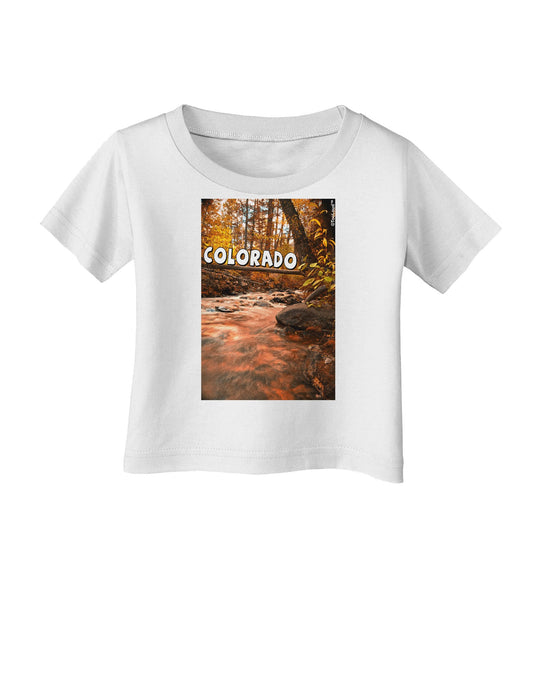 Mt Shavano Colorado Text Infant T-Shirt-Infant T-Shirt-TooLoud-White-06-Months-Davson Sales