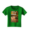 Mt Shavano Colorado Text Toddler T-Shirt Dark-Toddler T-Shirt-TooLoud-Clover-Green-2T-Davson Sales