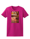 Mt Shavano Colorado Text Womens Dark T-Shirt-TooLoud-Hot-Pink-Small-Davson Sales