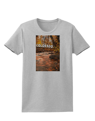 Mt Shavano Colorado Text Womens T-Shirt-Womens T-Shirt-TooLoud-AshGray-X-Small-Davson Sales