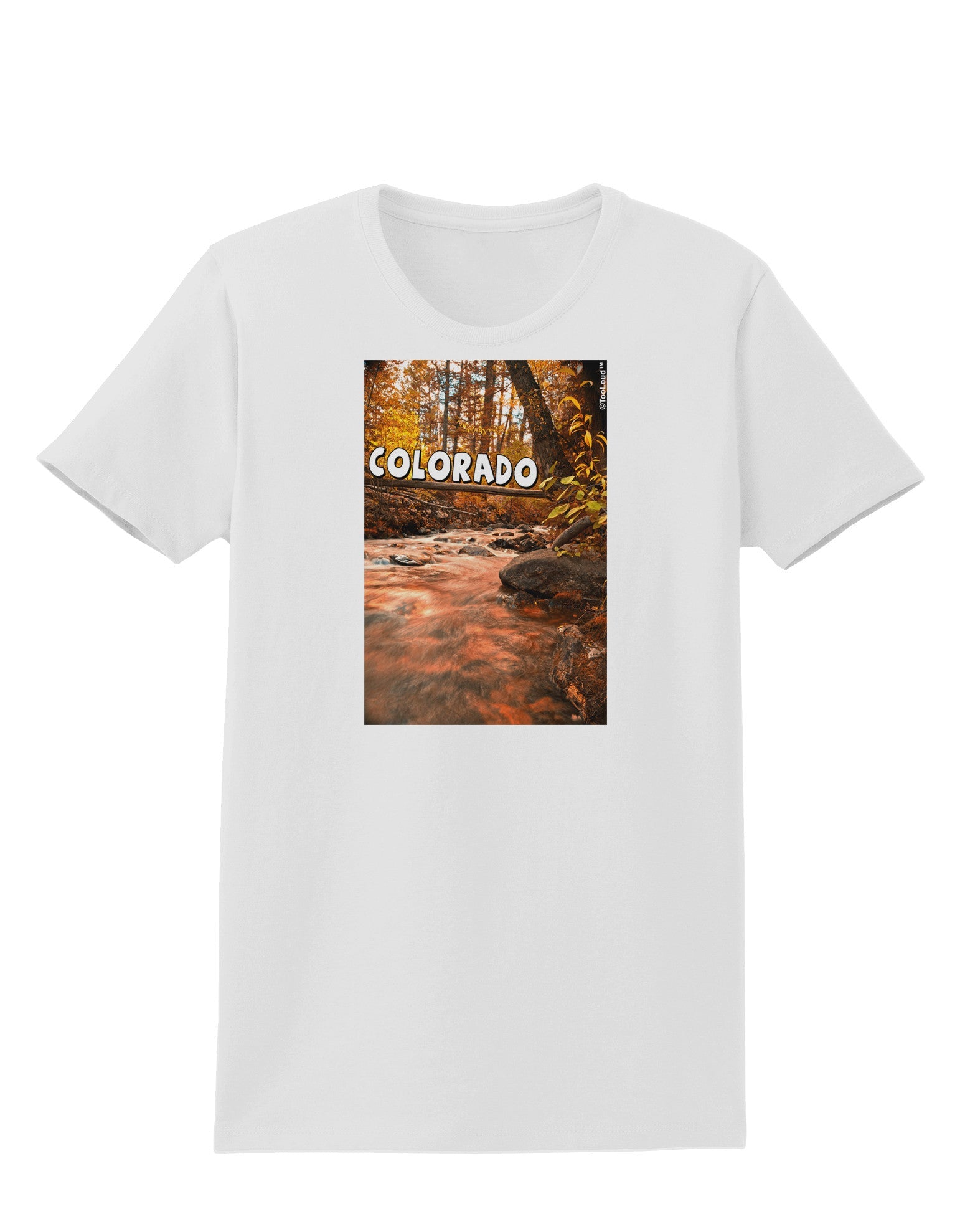 Mt Shavano Colorado Text Womens T-Shirt-Womens T-Shirt-TooLoud-White-X-Small-Davson Sales