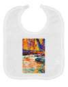 Mt Shavano Colorado Watercolor Baby Bib