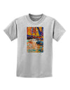 Mt Shavano Colorado Watercolor Childrens T-Shirt-Childrens T-Shirt-TooLoud-AshGray-X-Small-Davson Sales