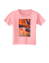 Mt Shavano Colorado Watercolor Toddler T-Shirt-Toddler T-Shirt-TooLoud-Candy-Pink-2T-Davson Sales