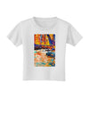 Mt Shavano Colorado Watercolor Toddler T-Shirt-Toddler T-Shirt-TooLoud-White-2T-Davson Sales