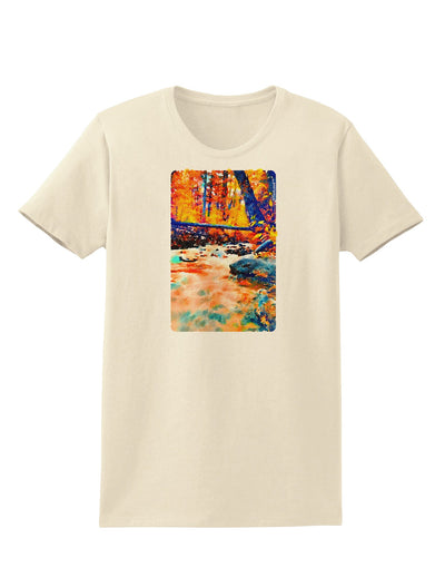 Mt Shavano Colorado Watercolor Womens T-Shirt-Womens T-Shirt-TooLoud-Natural-X-Small-Davson Sales