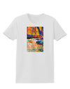 Mt Shavano Colorado Watercolor Womens T-Shirt-Womens T-Shirt-TooLoud-White-X-Small-Davson Sales