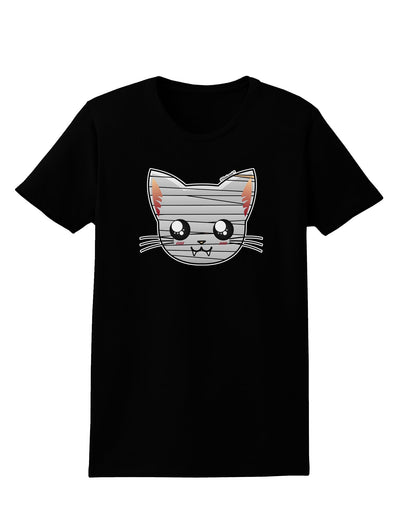 Mummy Kitty Womens Dark T-Shirt by TooLoud-Womens T-Shirt-TooLoud-Black-X-Small-Davson Sales