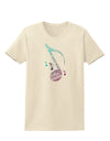 Music Note Typography Womens T-Shirt-Womens T-Shirt-TooLoud-Natural-X-Small-Davson Sales