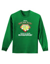 Musician - Superpower Adult Long Sleeve Dark T-Shirt-TooLoud-Kelly-Green-Small-Davson Sales