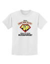 Musician - Superpower Childrens T-Shirt-Childrens T-Shirt-TooLoud-White-X-Small-Davson Sales