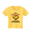 Musician - Superpower Toddler T-Shirt-Toddler T-Shirt-TooLoud-Yellow-2T-Davson Sales