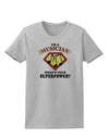 Musician - Superpower Womens T-Shirt-Womens T-Shirt-TooLoud-AshGray-X-Small-Davson Sales