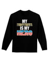 My Brother is My Hero - Armed Forces Adult Long Sleeve Dark T-Shirt by TooLoud-TooLoud-Black-Small-Davson Sales