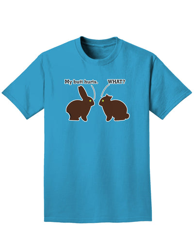 My Butt Hurts Easter Adult Dark T-Shirt-Mens T-Shirt-TooLoud-Turquoise-Small-Davson Sales