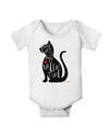 My Cat Is My Valentine Baby Romper Bodysuit by TooLoud-Baby Romper-TooLoud-White-06-Months-Davson Sales