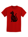 My Cat Is My Valentine Childrens T-Shirt by TooLoud-Childrens T-Shirt-TooLoud-Red-X-Small-Davson Sales