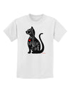 My Cat Is My Valentine Childrens T-Shirt by TooLoud