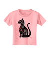 My Cat Is My Valentine Toddler T-Shirt by TooLoud-Toddler T-Shirt-TooLoud-Candy-Pink-2T-Davson Sales