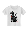 My Cat Is My Valentine Toddler T-Shirt by TooLoud-Toddler T-Shirt-TooLoud-White-2T-Davson Sales