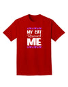 My Cat Rescued Me Adult Dark T-Shirt-Mens T-Shirt-TooLoud-Red-Small-Davson Sales