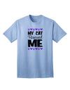 My Cat Rescued Me Adult T-Shirt-unisex t-shirt-TooLoud-Light-Blue-Small-Davson Sales