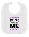 My Cat Rescued Me Baby Bib