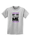 My Cat Rescued Me Childrens T-Shirt-Childrens T-Shirt-TooLoud-AshGray-X-Small-Davson Sales